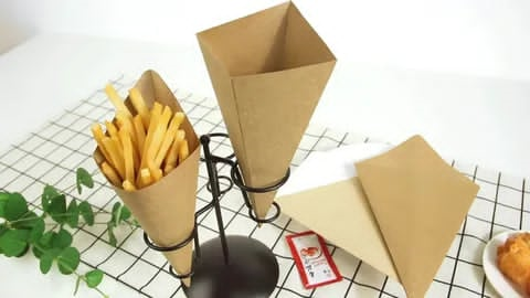 custom fry paper