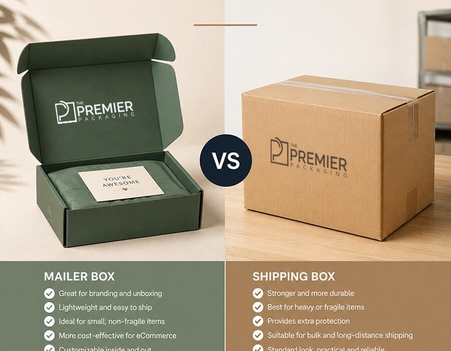 Mailer Box vs Shipping Box