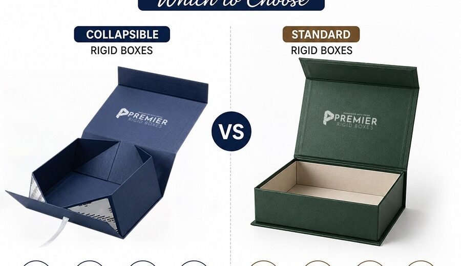 collapsible rigid box