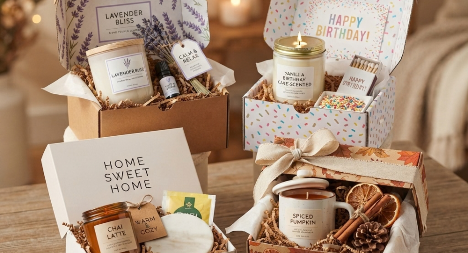 Candle packaging