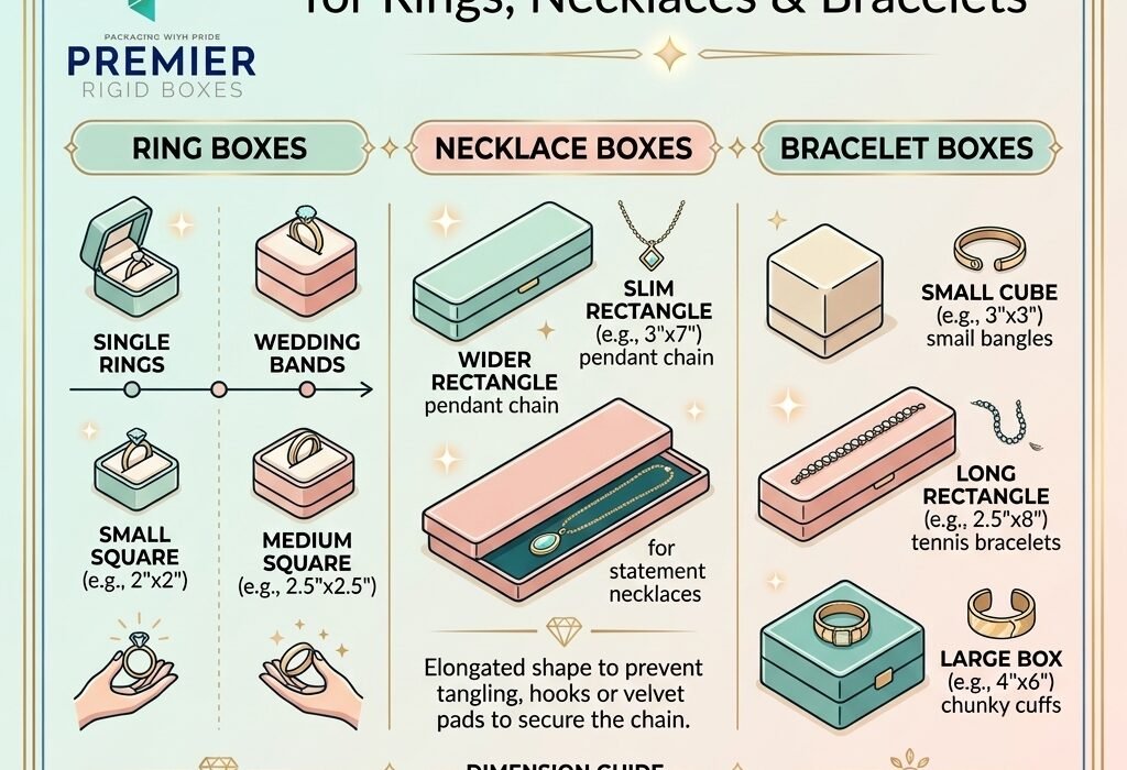 Jewelry Boxes with Custom Size